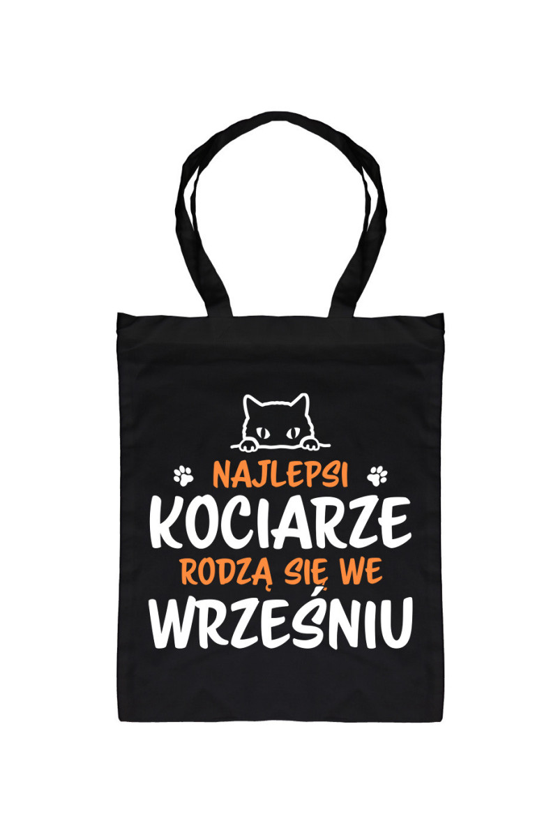 Torba Najlepsi Kociarze Rodzą się we Wrześniu