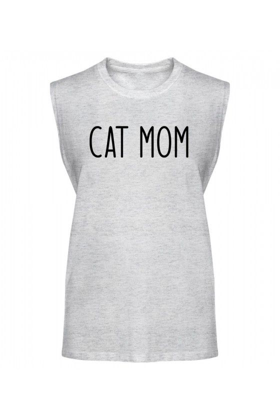 Koszulka Męska Tank Top Cat Mom
