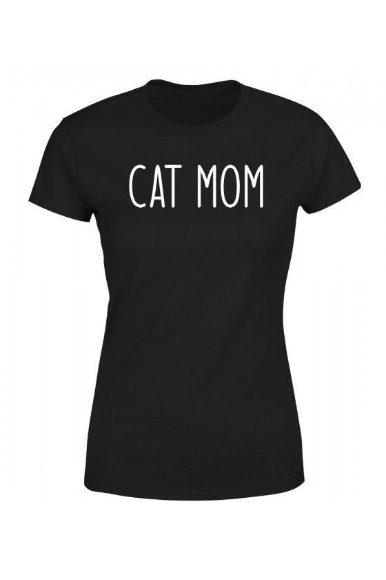 Koszulka Damska Cat Mom