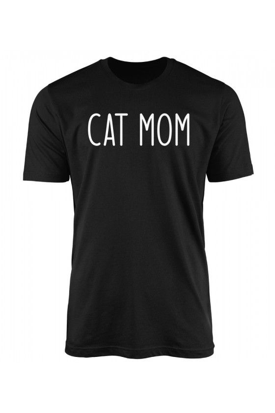 Koszulka Męska Cat Mom