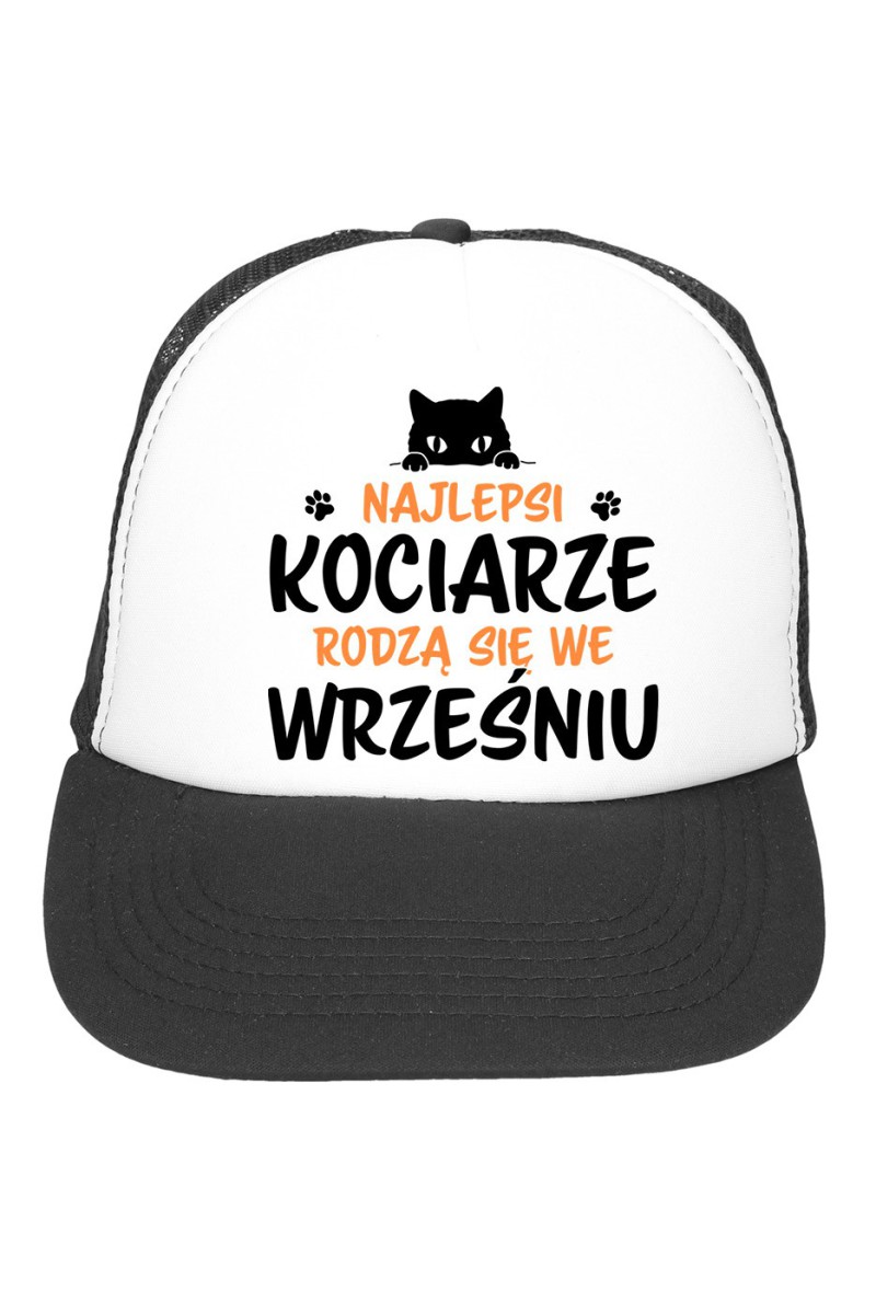 Czapka z daszkiem Najlepsi Kociarze Rodzą się we Wrześniu