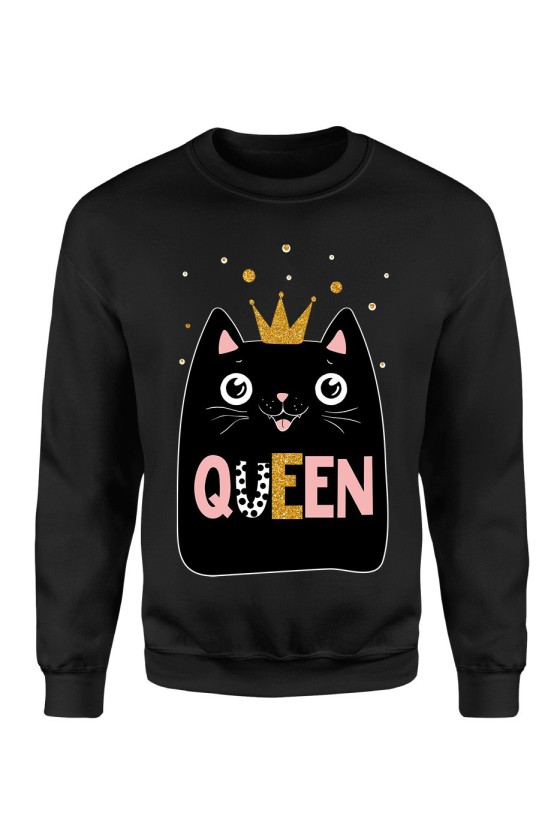 Bluza Damska Klasyczna Queen Cat
