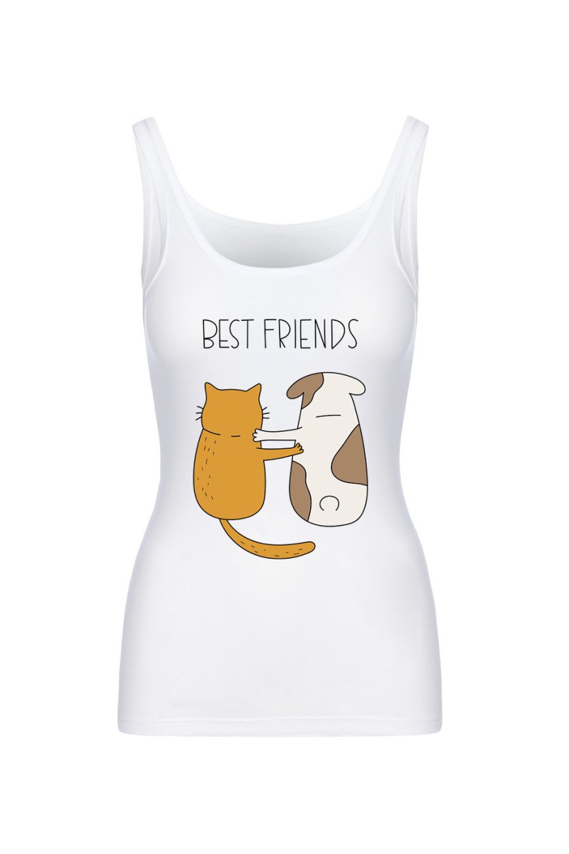 Koszulka Damska Tank Top Best Friends