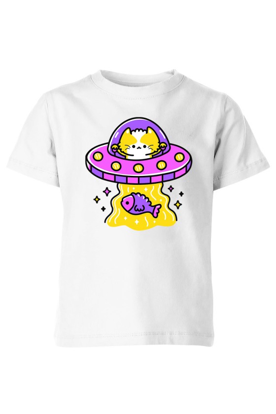 Koszulka Dziecięca Ufo Cat