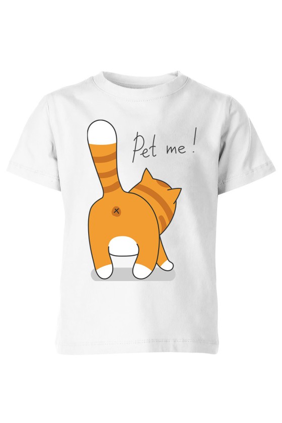 Koszulka Dziecięca Pet me!