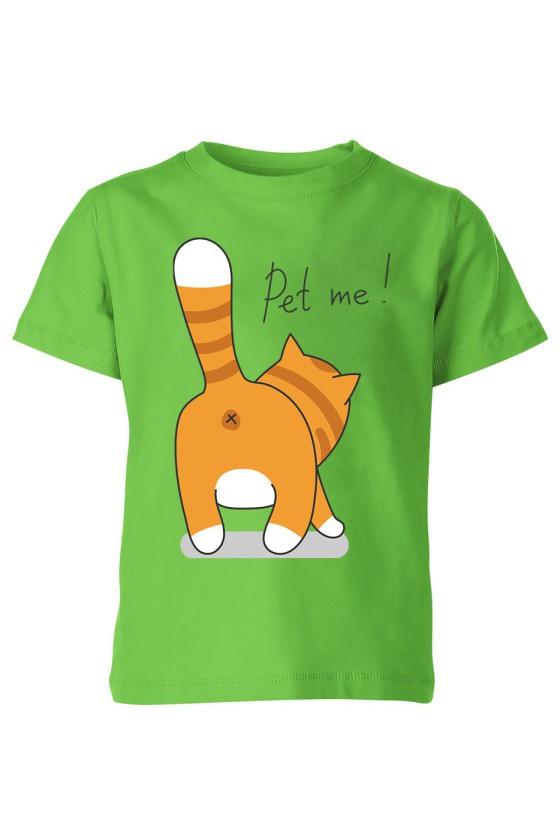 Koszulka Dziecięca Pet me!
