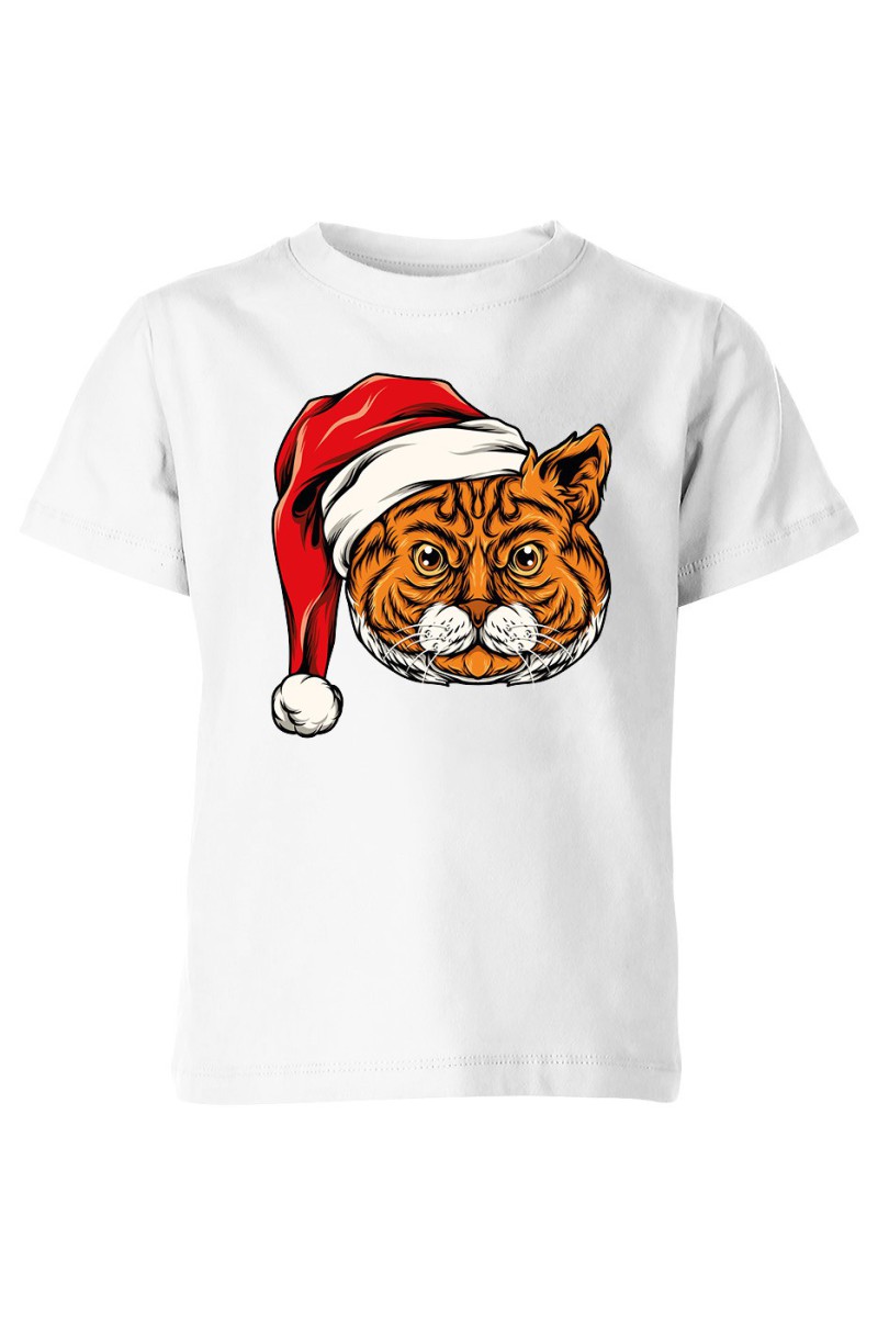 Koszulka Dziecięca Świąteczny Kot II