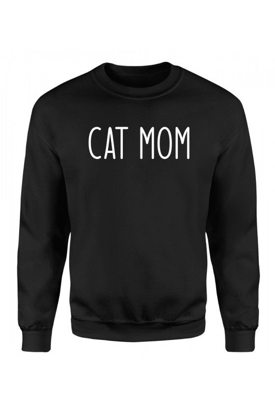 Bluza Damska Klasyczna Cat Mom
