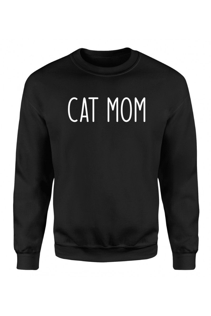 Bluza Damska Klasyczna Cat Mom
