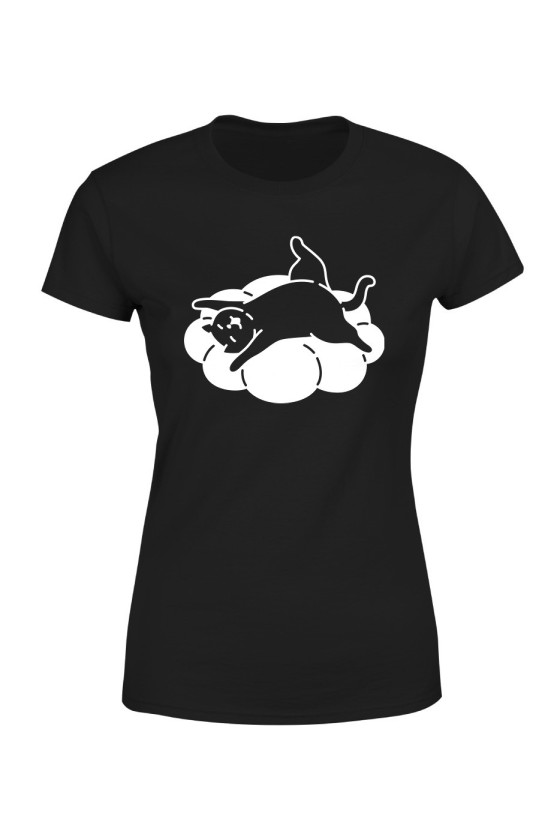 Koszulka Damska Śpiący Kotek II