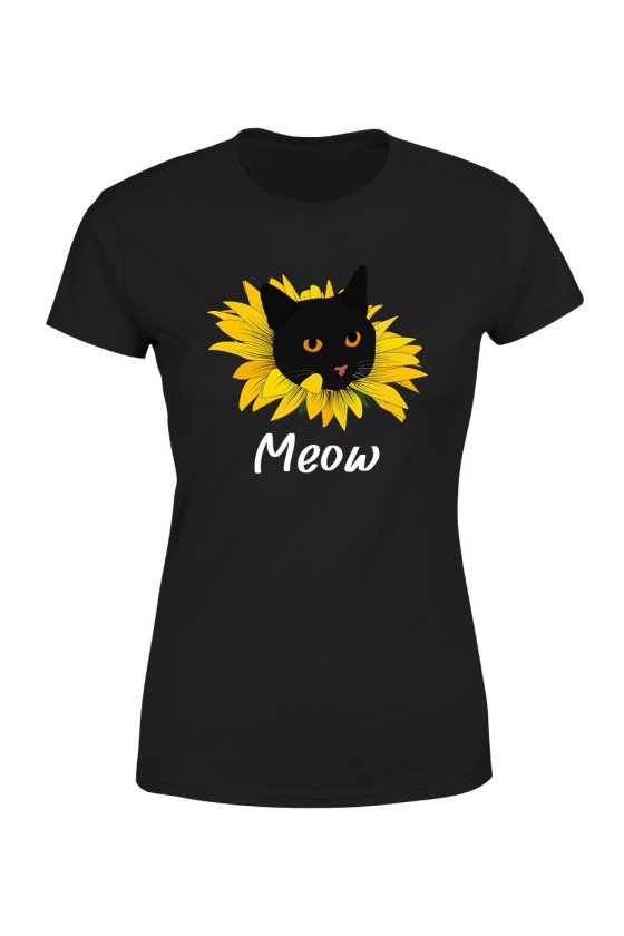 Koszulka Damska Meow-necznik