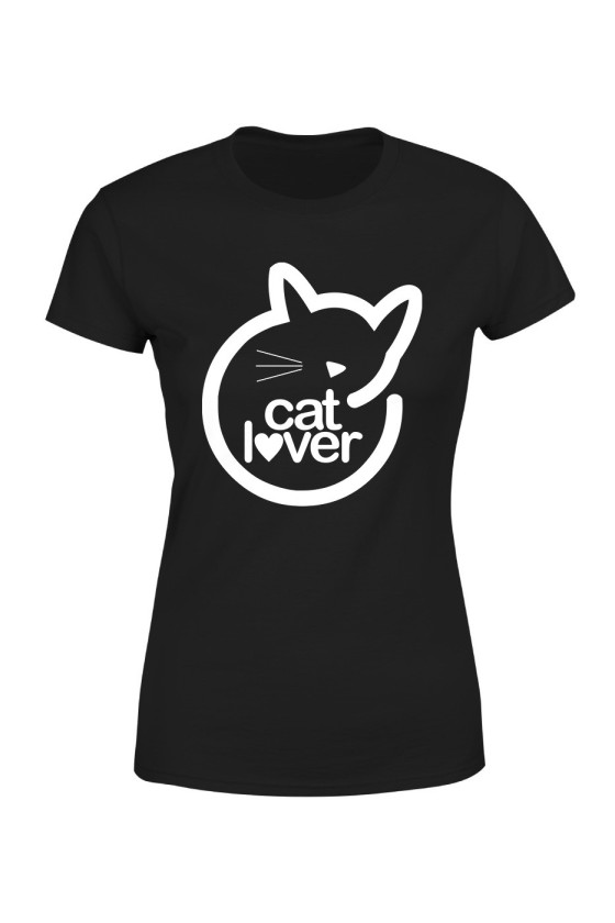 Koszulka Damska Cat Lover