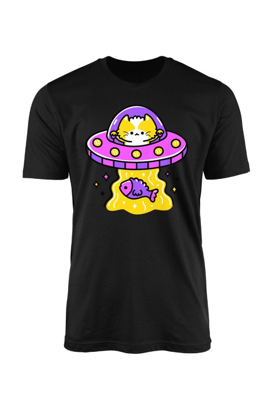 Koszulka Męska Ufo Cat