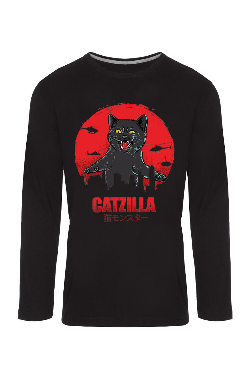 Koszulka Męska Longsleeve Catzilla